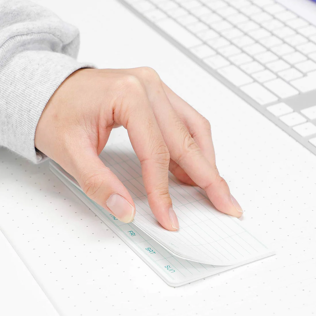 Penco Weekly Sticky Memo Pad