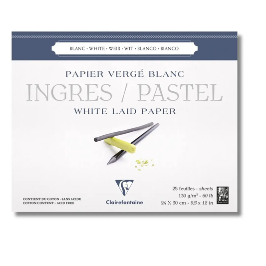 Clairefontaine - Ingres Pastel Paper Pad