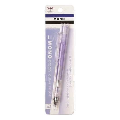 Tombow MONO Graph Mechanical Pencil - 0.3mm Clear
