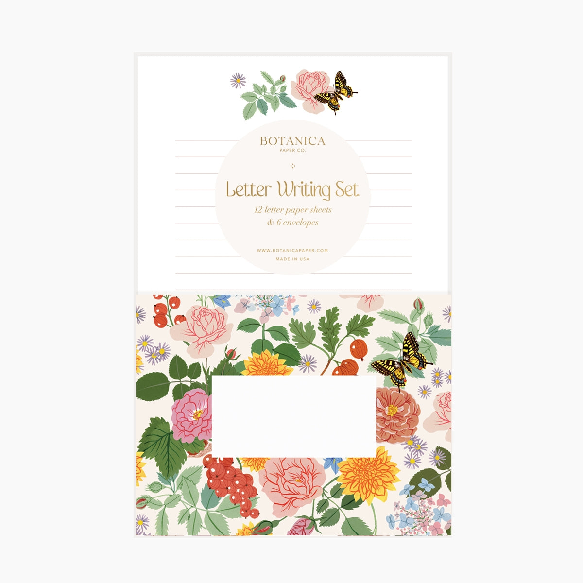 Botanica Paper Co. Letter Writing Set