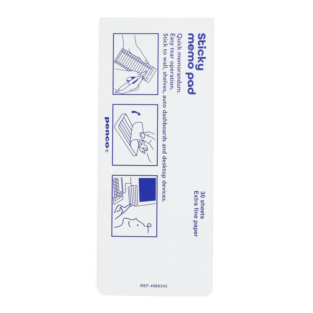 Penco  Monthly Sticky Memo Pad