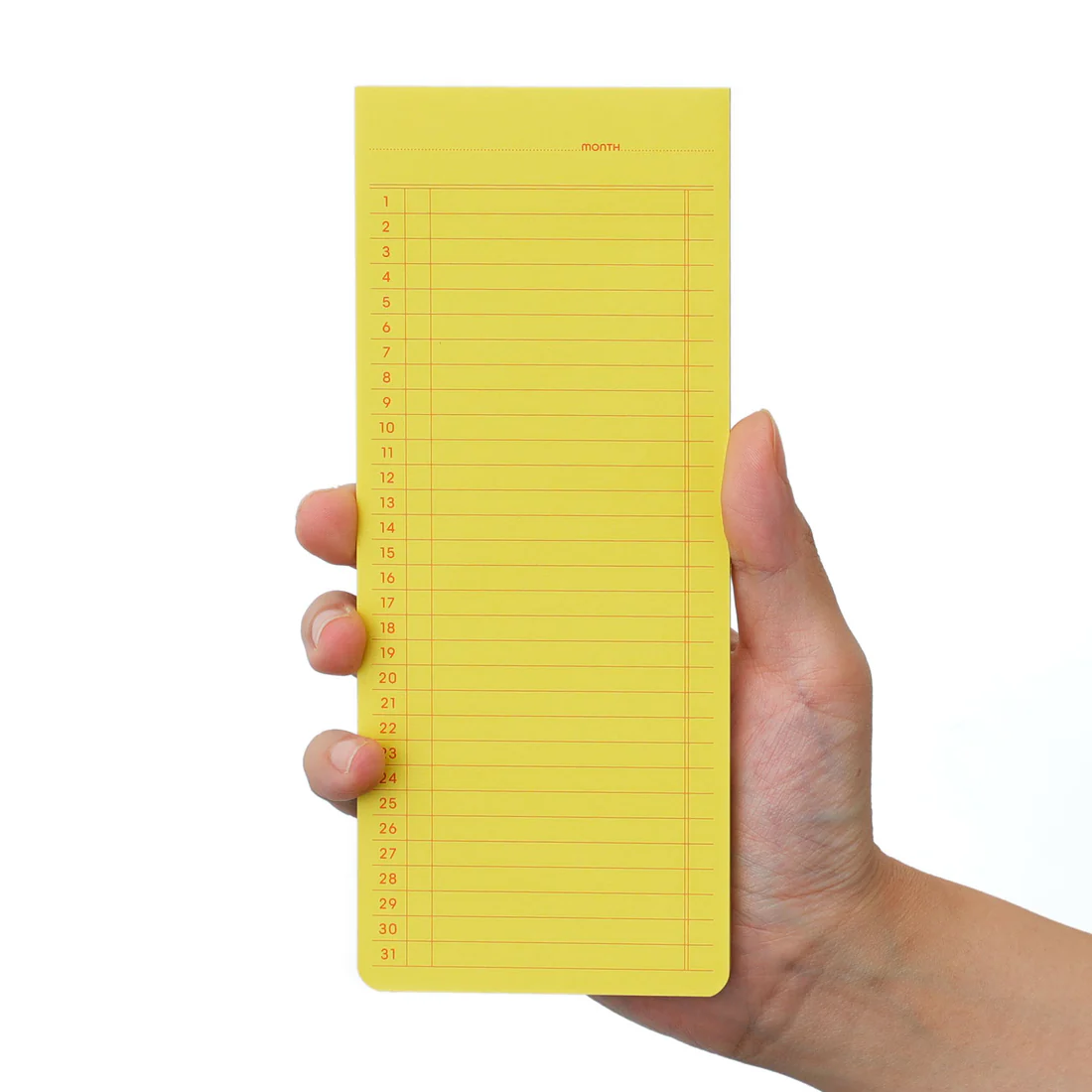 Penco  Monthly Sticky Memo Pad