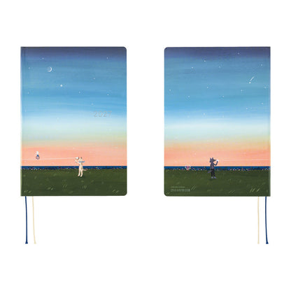 Hobonichi - Techo HON 2027 - A5 Hiroko Kubota: String Telephone Until the Moon is Full
