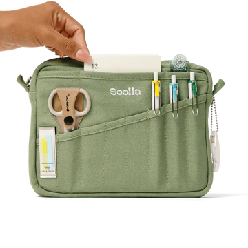 Soolla - The Stationery Pouch - Cinnamon