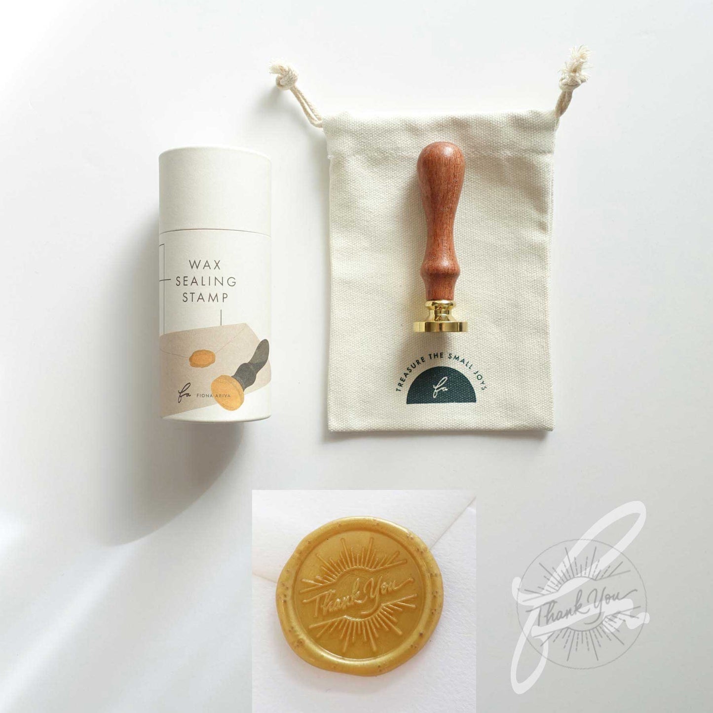 Fiona Ariva Wax Seal Stamp with Handle