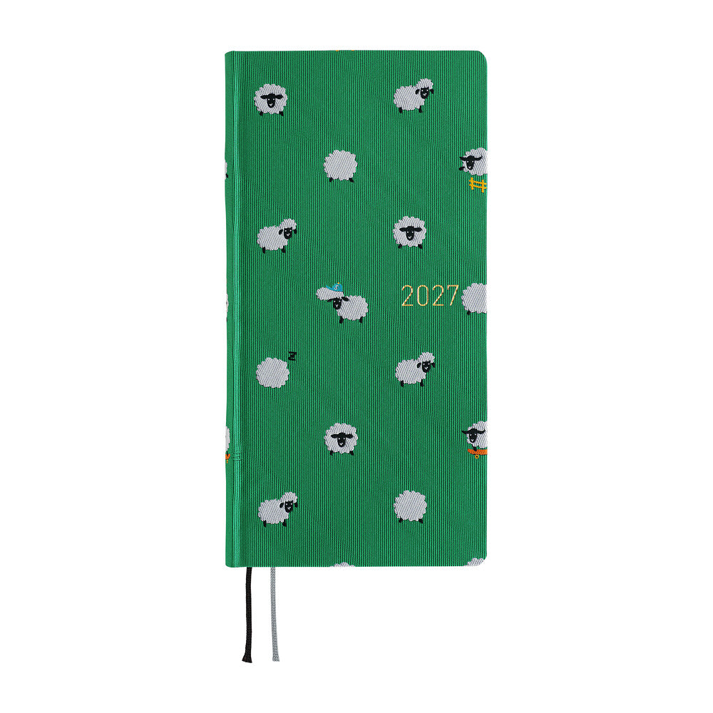 Hobonichi - Techo 2027 Weeks - Bow & Tie: Sheep Sheep Sheep