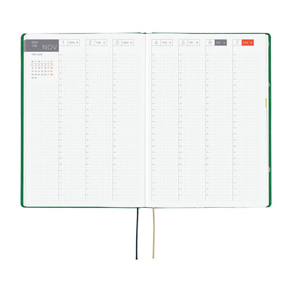 Hobonichi - Techo HON 2027 - A5 Bow & Tie: Sheep Sheep Sheep
