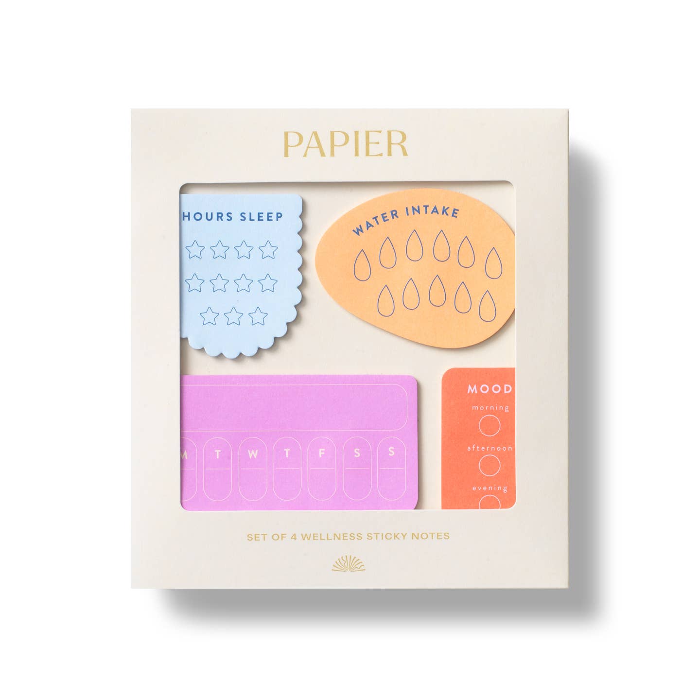 Papier Wellness Sticky Notes
