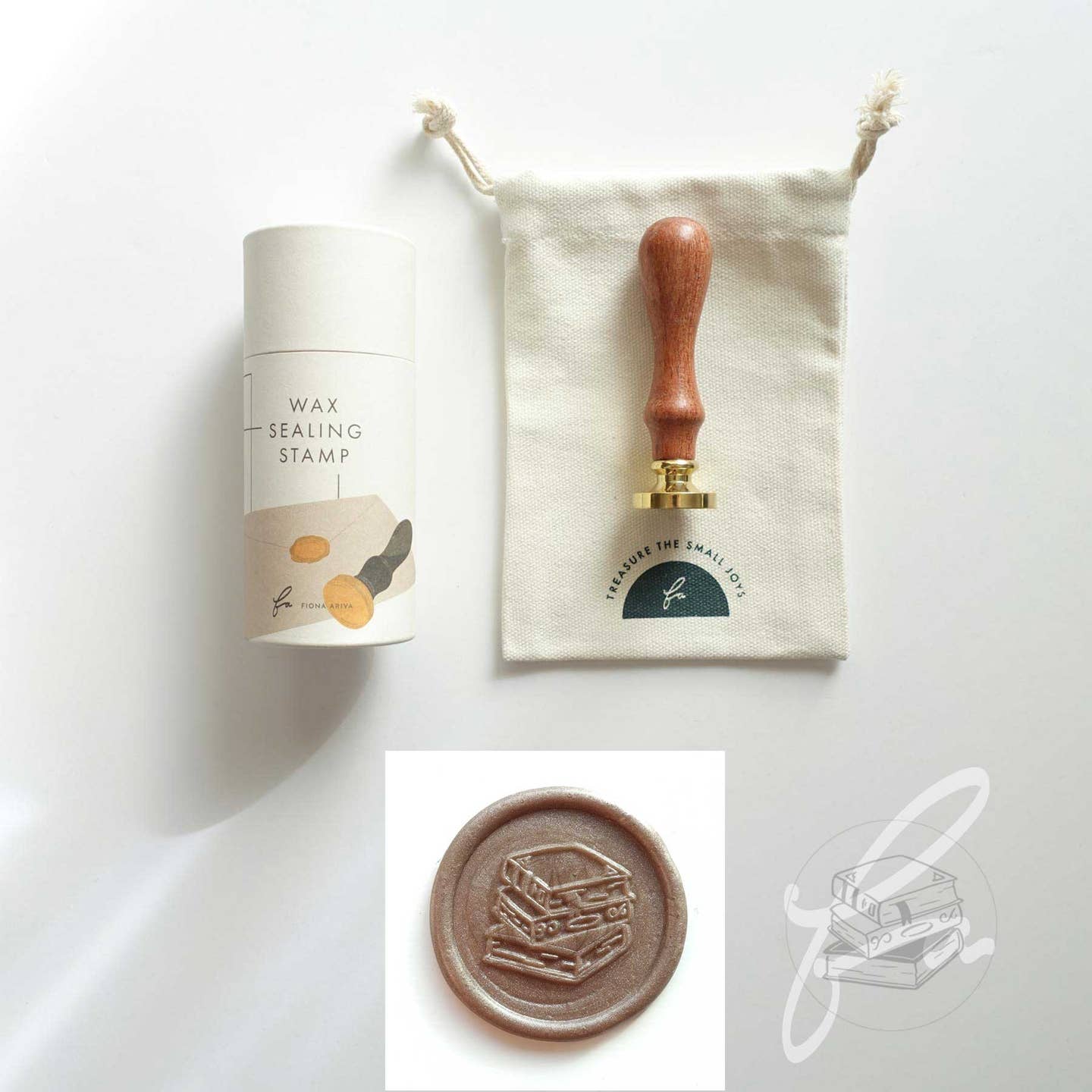 Fiona Ariva Wax Seal Stamp with Handle