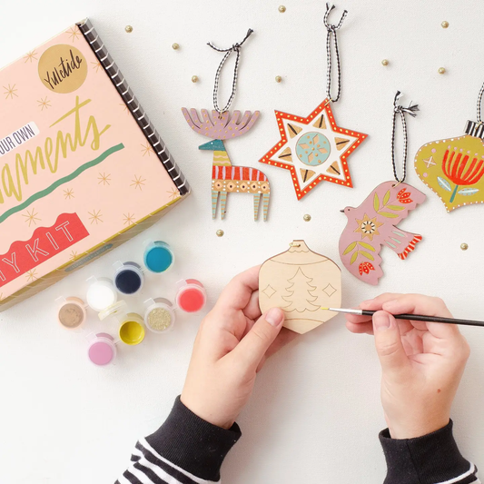Jill Makes - Paint Your Own Yuletide Ornaments Diy Kit