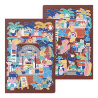 Midori - Yuru Log - B6 Notebook Insert - Coffee Shop