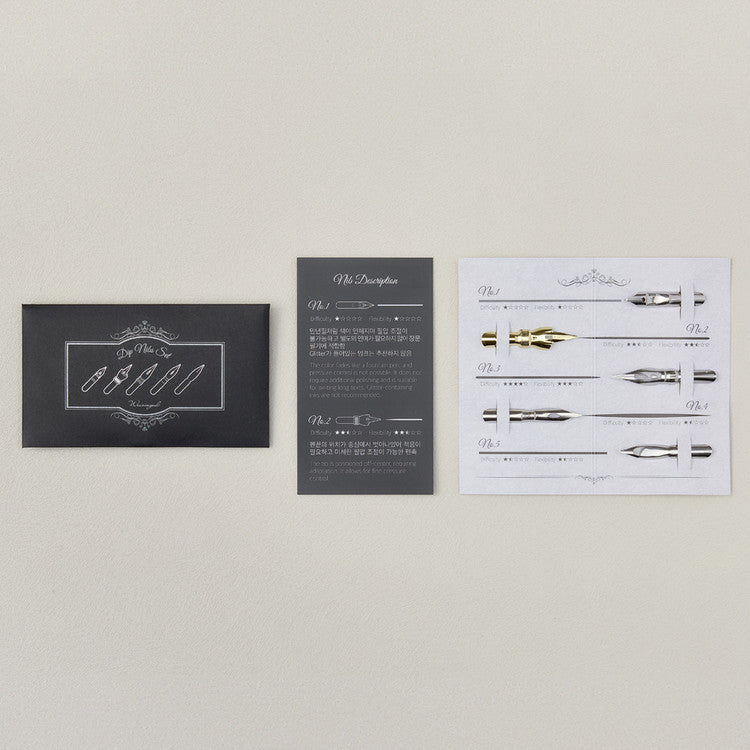 Wearingeul Ink - Dip Nibs Set - Set of 5