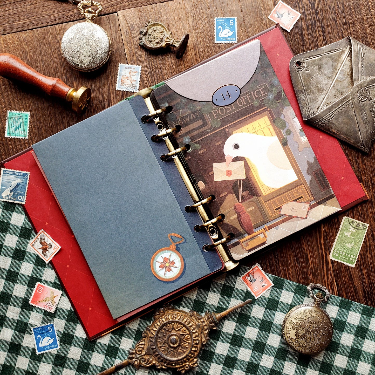 STICKII 2025 Vintage Advent Calendar - 25 Days