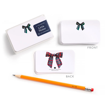 E. Frances Paper - Plaid Bow Little Notes®