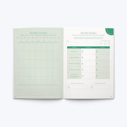 Papier Hardcover Guided Finance Planner