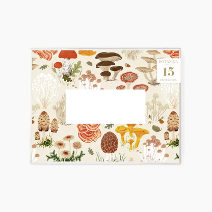 Botanica Paper Co. - Boxed set of 15 Envelopes