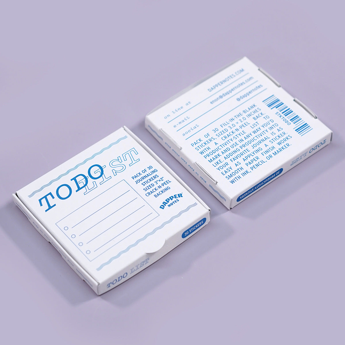 Dapper Notes - Todo List Stickers