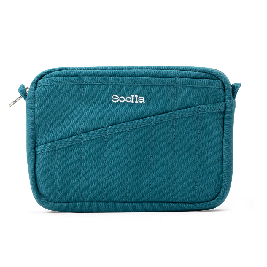 Soolla - The Stationery Pouch - Aquamarine