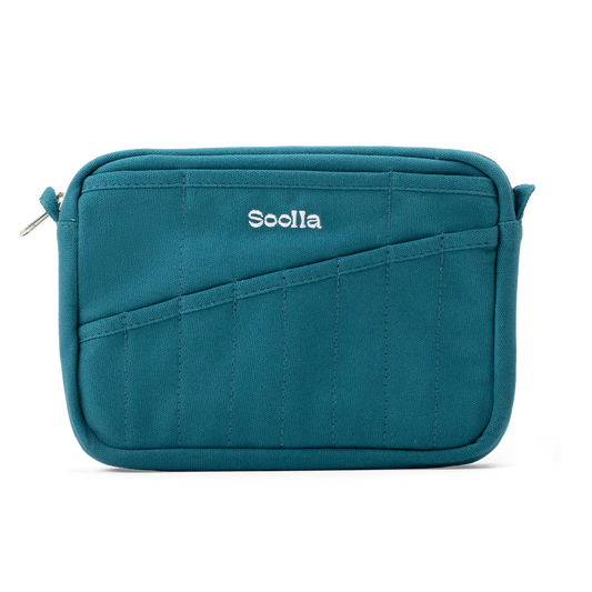 Soolla - The Stationery Pouch - Aquamarine