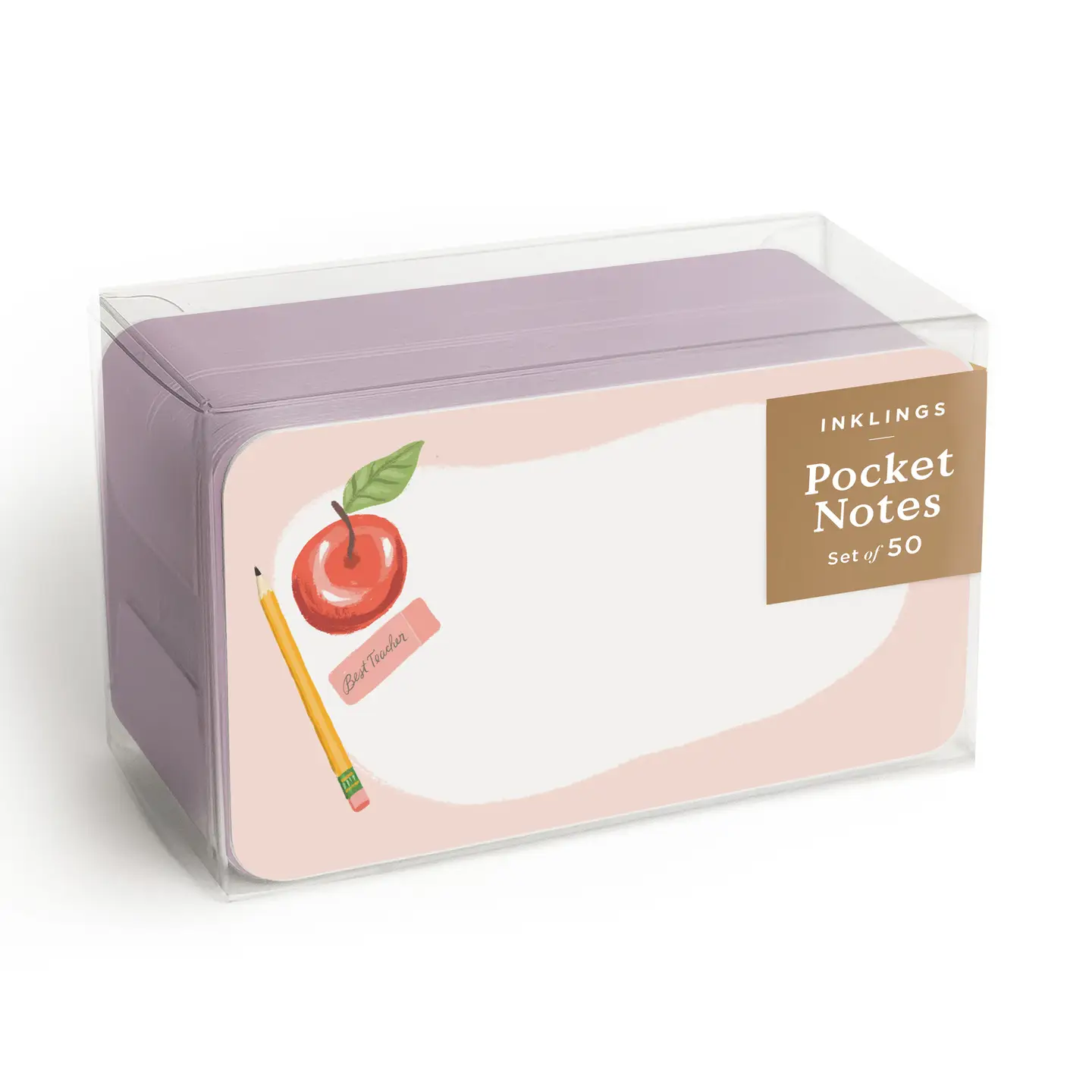 Inklings Paperie -  Pocket Notes™ - Teacher Apple
