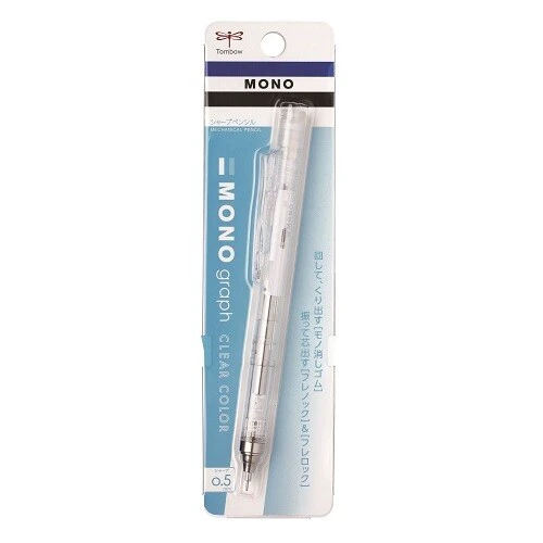 Tombow MONO Graph Mechanical Pencil - 0.5mm Clear
