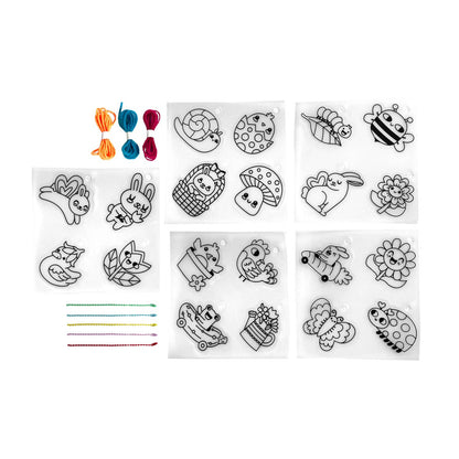 Ooly - Shrink-Its!: D.I.Y. Shrink Art Kit - Garden Pals