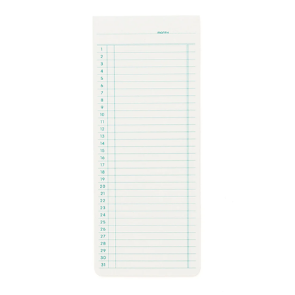 Penco  Monthly Sticky Memo Pad