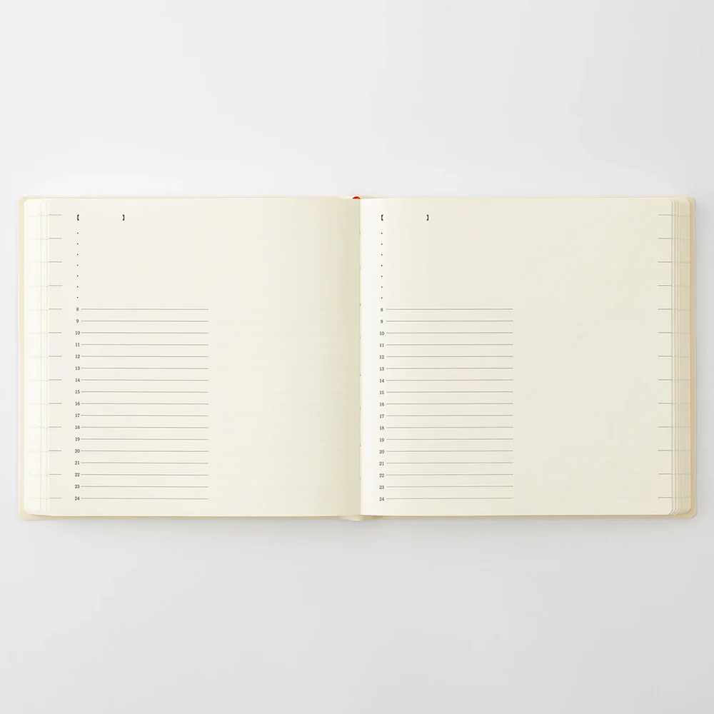 MD - 2027 A5 Square Diary - 1 Day 1 Page