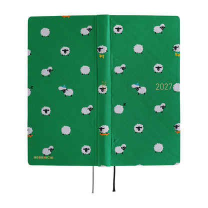 Hobonichi - Techo 2027 Weeks - Bow & Tie: Sheep Sheep Sheep