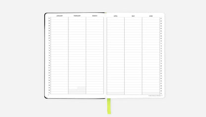 Passion Planner - Undated - Daily Planner - Blossom White