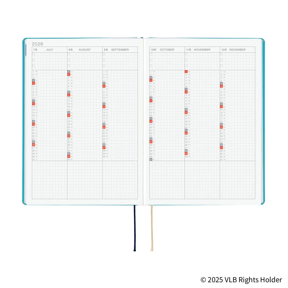 Hobonichi Techo HON 2026 - A6 Virginia Lee Burton: The Little House