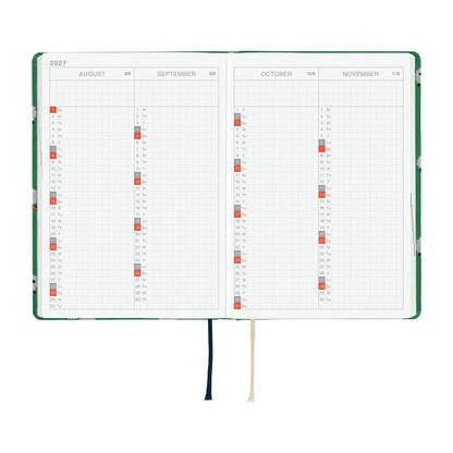 Hobonichi - Techo HON 2027 - A6 Bow & Tie: Sheep Sheep Sheep