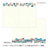 Midori - Yuru Log - B6 Notebook Insert - Coffee Shop