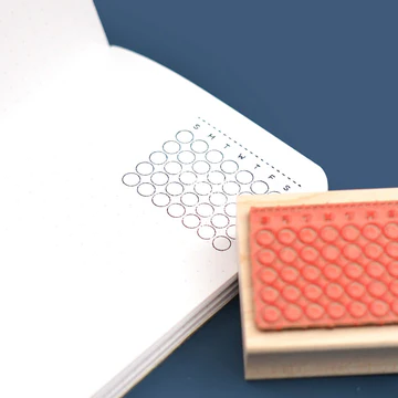 Dapper Notes - Monthly Calendar Stamp