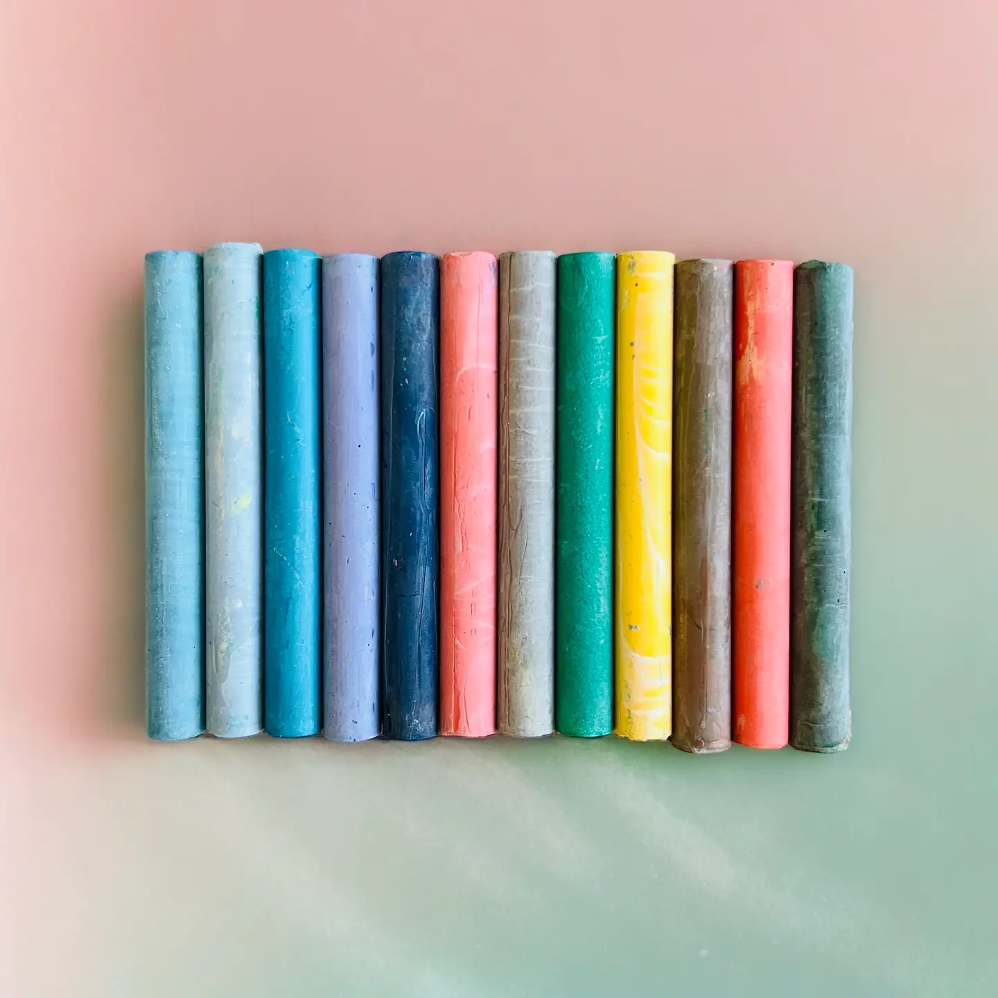 Jaq Jaq Bird - Butterstix Dustless Chalk Colors with Holder - Muted Pastels