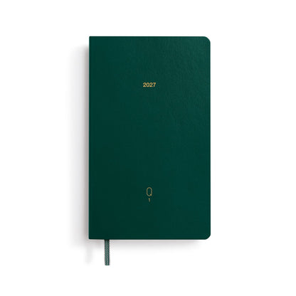 Leuchtturm1917 - Quarterly Daily Planner - Shades of Green A6 Dotted