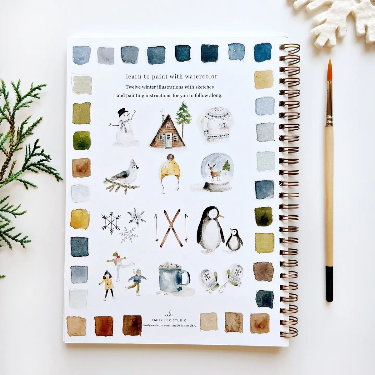 Emily Lex Studio - Watercolor Workbooks - Seasons