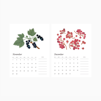 Botanica Paper Co. - 2026 Botanical Art Desk Calendar