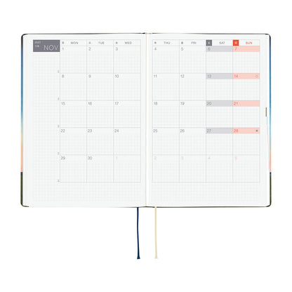 Hobonichi - Techo HON 2027 - A5 Hiroko Kubota: String Telephone Until the Moon is Full