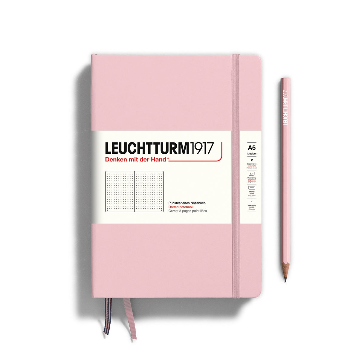 Leuchtturm1917 - A5 Medium Hardcover Dotted Notebook