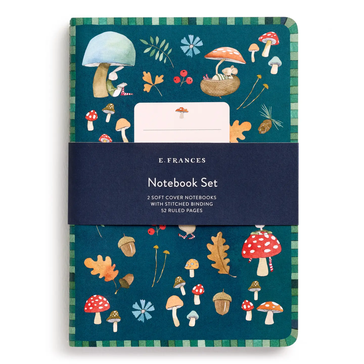 E. Frances Paper - Stitched Notebook - Through the Woods 2-pack