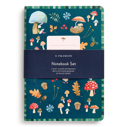 E. Frances Paper - Stitched Notebook - Through the Woods 2-pack