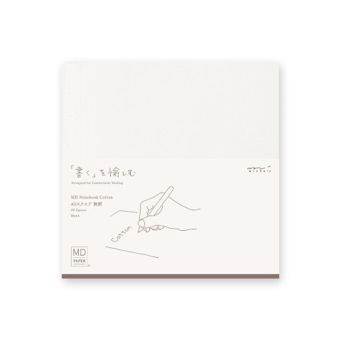 Midori A5 Square Cotton Notebook & Cover