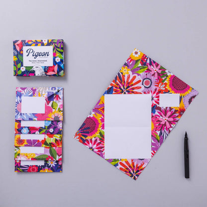 Pigeon Posted Letter Pack - Floral Fantasia
