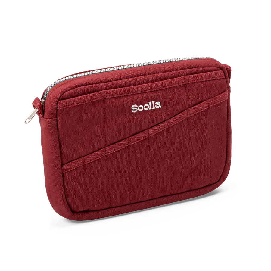 Soolla - The Stationery Pouch - Sangria