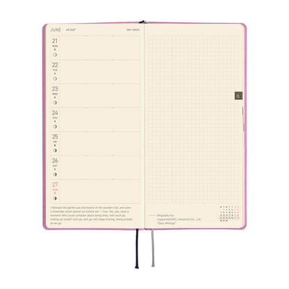 Hobonichi - Techo 2027 Weeks - Smooth: Lavender Milk *Pre-order
