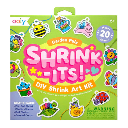 Ooly - Shrink-Its!: D.I.Y. Shrink Art Kit - Garden Pals