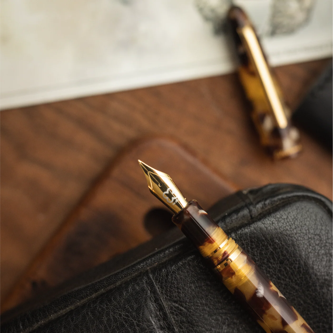Esterbrook Pens - Estie Fountain Pen - Tortoise