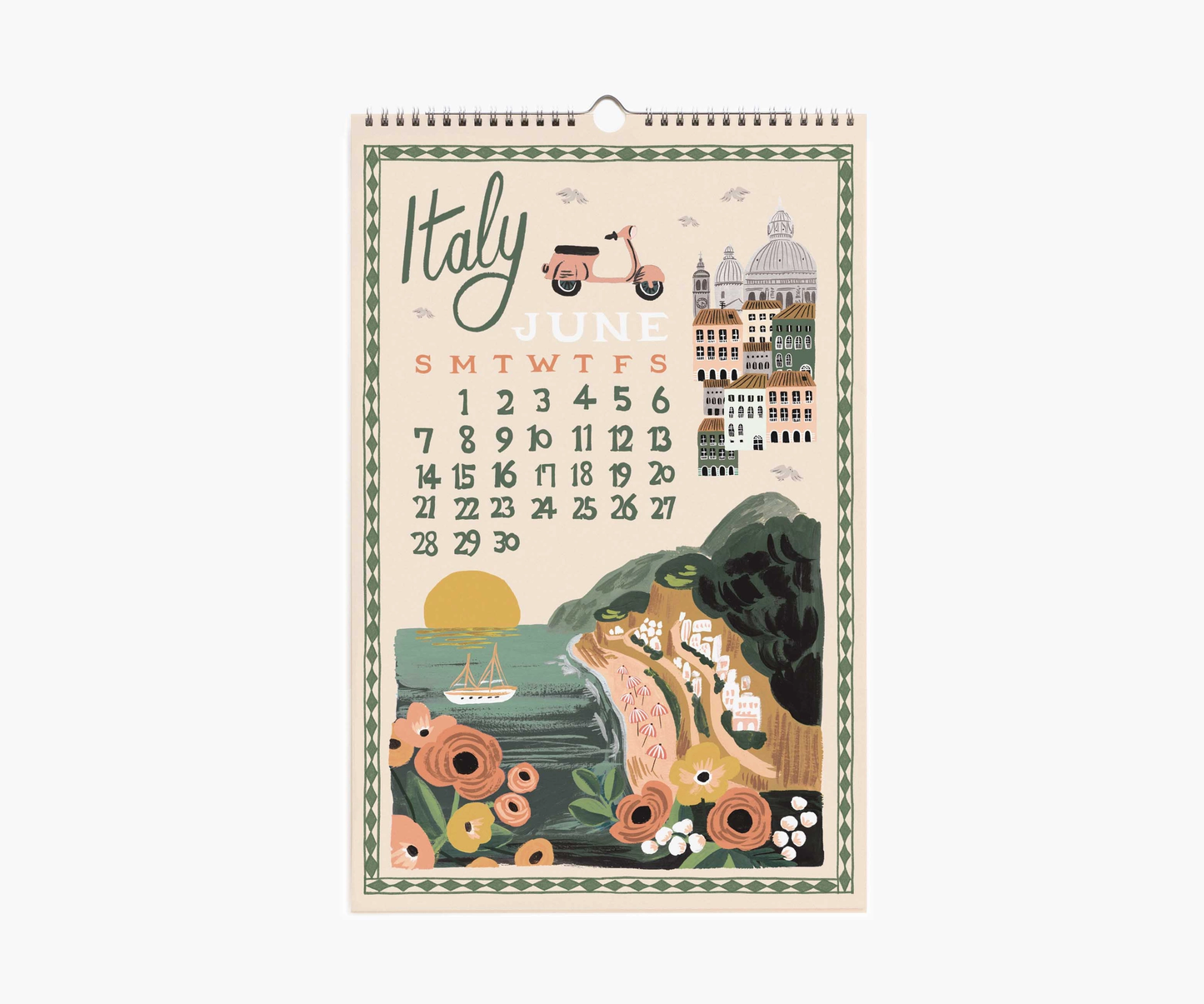 Rifle Paper Co. 2026 World Travel Wall Calendar