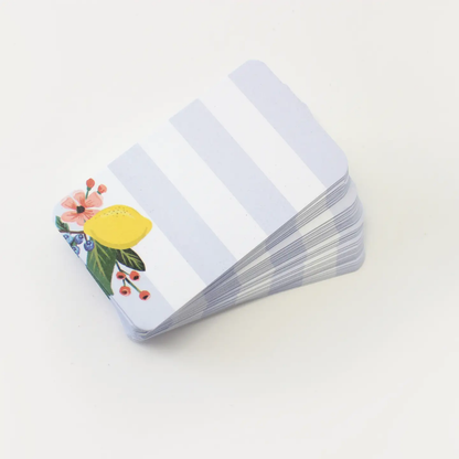 Inklings Paperie - Pocket Notes™ - Lemon Stripe